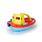 Picture of Sleepboot geel 23cm - recycled plastic - Greentoys