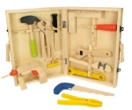 Picture of Speel-gereedschapskoffer hout 13-delig Bigjigs