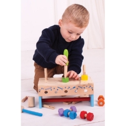 Picture of Speel-gereedschapskist en werkbank hout Bigjigs
