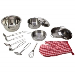 Bild von Bigjigs Speel Kookset RVS 13-delig