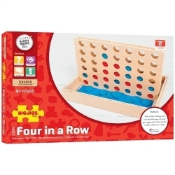 Picture of Houten spel vier-op-een-rij Bigjigs
