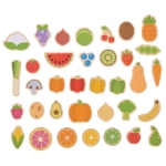 Picture of Houten magneten Groente en Fruit Bigjigs