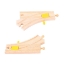 Bild von Houten rails, mechanische wissel 2 stuks Bigjigs
