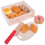 Picture of Kratje met snij-brood hout Bigjigs
