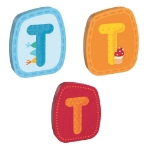 Image de Houten letter T Haba