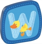 Image de Houten letter W Haba