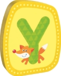 Image de Houten letter Y Haba