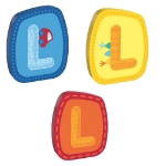 Image de Houten letter L Haba