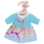 Bigjigs Poppenkleding jurkvest bloem blauw BJ-BJD500 1