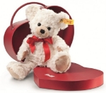 Afbeeldingen van Teddybeer Sweetheart in hartjesdoos 22 cm Steiff