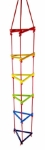 Picture of Klimrek touwladder driehoek kleurrijk Hess