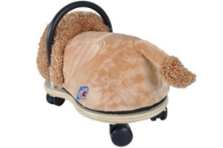 Bild von Wheelybug small pluche leeuw loopwagen met zwenkwielen 1+