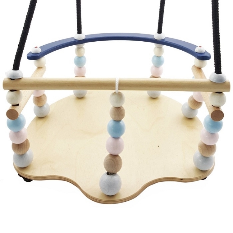 Picture of Luxe  peuterschommel Hess pastel blauw rose
