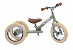 Bild von Trybike Steel Ombouwwiel – Witte Band – Accessoire voor Loopfiets
