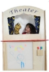 Picture of Vloermodel Poppenkast-Theater Hout Van Dijk Toys