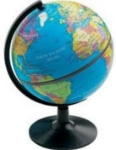 Picture of SALE!!!   Wereldbol globe 13 cm