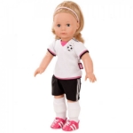 Afbeeldingen van SALE!!!   Pop Jessica Soccer - Voetbal 46 cm Götz/Gotz Precious Day Girl