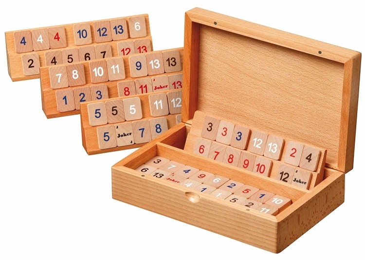 Picture of Rummy Kubb spel hout - Philos