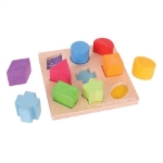 Afbeeldingen van Houten Vormensorteerspel Bigjigs