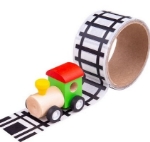 Picture of Tape Spoorweg met locomotief Bigjigs