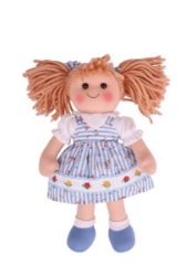 Image de Lappenpop Christine 34cm Bigjigs