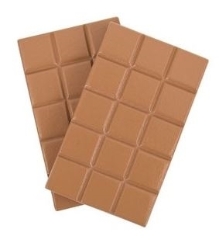 Afbeeldingen van Houten snoep plak melkchocolade Bigjigs