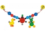 Image de Kinderwagenspanner Eend, Lieveheersbeestje en kikker