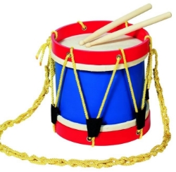 Picture of Fanfare- tamboer trommel, body volledig hout GOKI