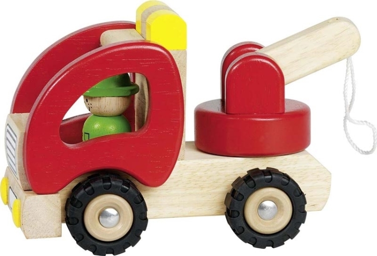 Bild von Goki Sleep – takelwagen houten – vanaf 2 jaar