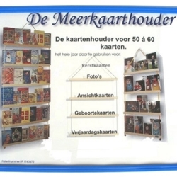 Picture of Meerkaarthouder groot: B 50 CM x H 100 CM