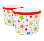 Afbeeldingen van Ritme-trommels Bongo's wit met sterren Bigjigs