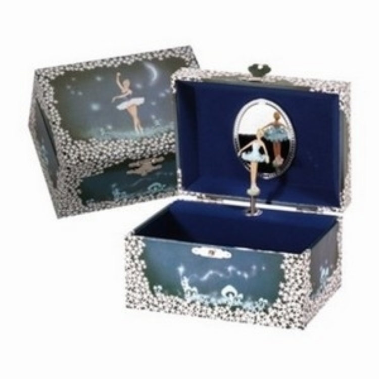 Picture of Muziekdoosje juwelendoosje Ballerina blauw