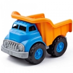 Picture of Kiepauto dumper blauw/oranje - recycled plastic - Greentoys