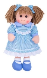 Afbeeldingen van Lappenpop Amelia 38cm Bigjigs