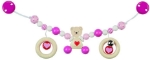 Picture of Wagenspanner beertje met hart roze