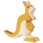 Picture of Kangoeroe met jong Holztiger