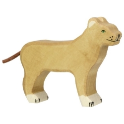 Holztiger Leeuwin – Houten Speelfiguur – vanaf 3 jaar