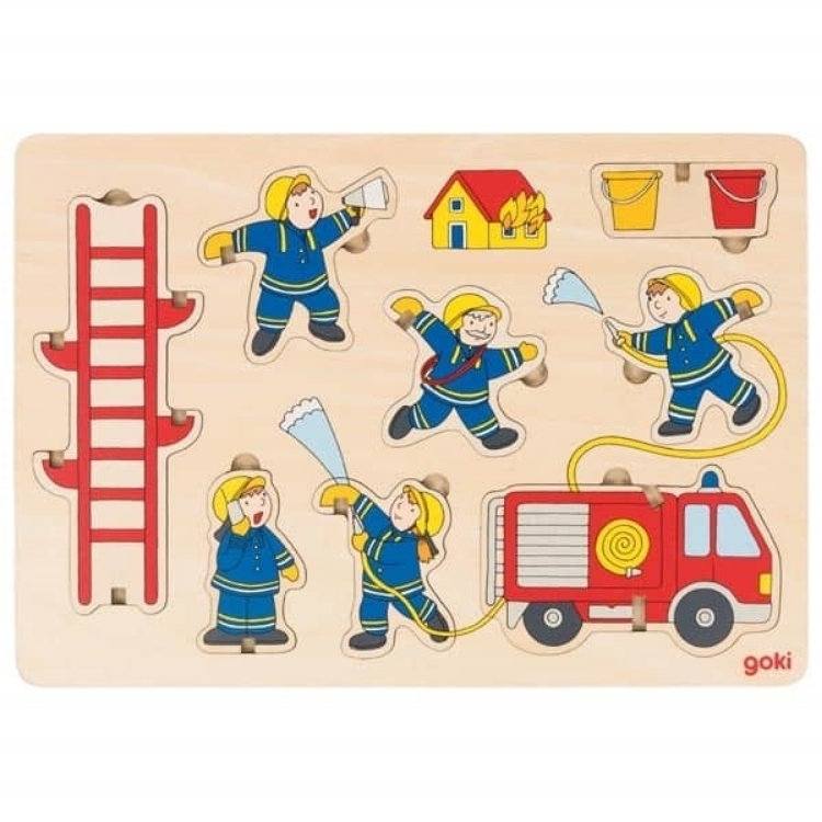 Afbeeldingen van Stapelpuzzel Brandweer