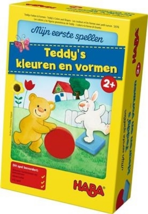 Picture of Teddy's kleuren en vormen Haba 2+