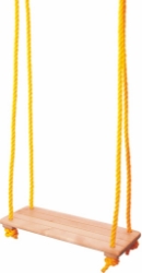 Afbeeldingen van Plankschommel 40 x14cm. geschikt tot 100 kg