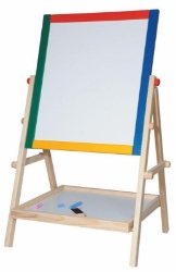 Image de Schoolbord staand Woody 65 cm hoog