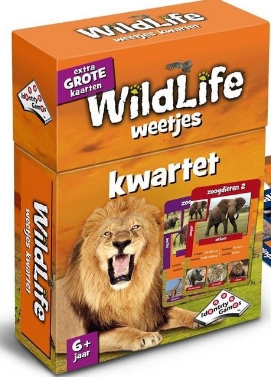 Picture of Een weetjes kwartet Wilde dieren 6+