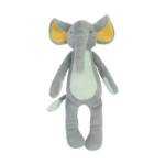 Picture of Knuffel Olifant Evan zacht grijs/groen 30 cm Happy Horse