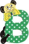 Picture of kleine beren letter B