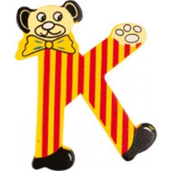 HOUT-DOE.NL | Duurzaam houten speelgoed. kleine beren letter K kopen