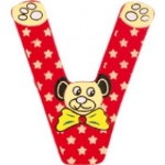 Picture of kleine beren letter V