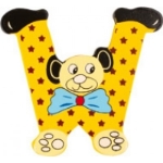 Picture of kleine beren letter W