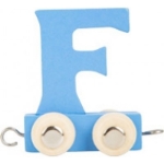 Picture of Lettertrein gekleurd F