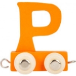 Picture of Lettertrein gekleurd P