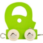 Picture of Lettertrein gekleurd Q